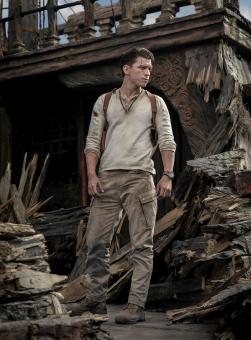 Nathan Drake (Tom Holland) in Sony Pictures' UNCHARTED