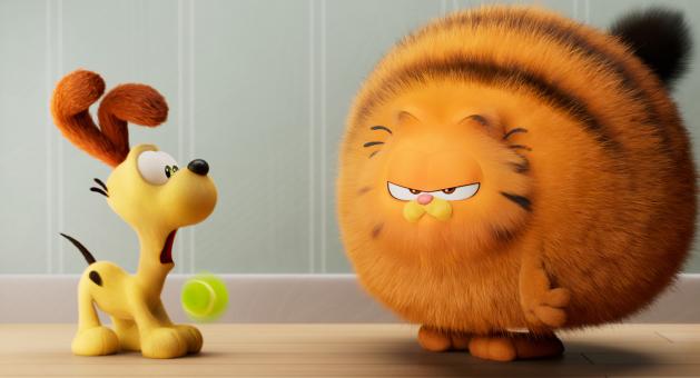 Odie und Garfield in GARFIELD – EINE EXTRA PORTION ABENTEUER