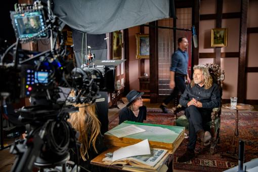  Behind the Scenes mit Robert Plant zu BECOMING LED ZEPPELIN ©2024ParadisePicturesLtd
