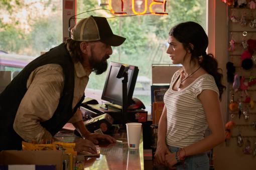 Peter Stormare and Ella Rubin star in UNTIL DAWN.