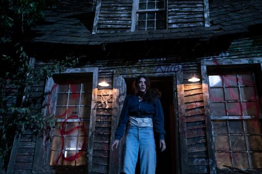 Ella Rubin in Sony Pictures' UNTIL DAWN. © 2024 Screen Gems, Inc. and TSG Entertainment II LLC. All Rights Reserved.