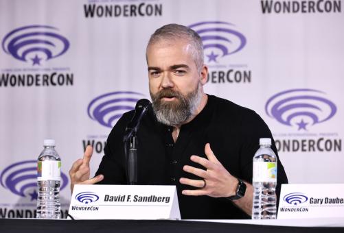 ANAHEIM, KALIFORNIEN - 29. MÄRZ: Regisseur David Sandberg für "Until Dawn" auf der WonderCon 2025 am 29. März 2025 in Anaheim, Kalifornien. Foto von Eric Charbonneau/Sony Pictures via Getty Images