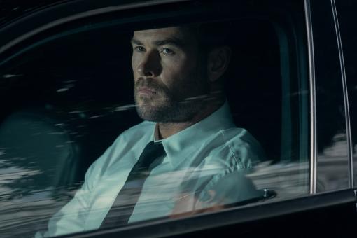 Chris Hemsworth spielt ‘Davis’ in CRIME 101. Bildnachweis: Merrick Morton. © 2025 Amazon MGM Studios Content Services LLC