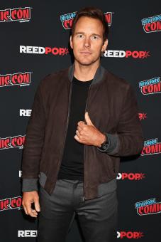 New York, New York – 9.10.25 Offizielles Panel auf der New York Comic-Con für Amazon MGM Studios „Mercy“ mit Chris Pratt und Kali Reis unter der Regie von Timur Bekmambetov. – ABGEBILDET: Chris Pratt – FOTO von: Dave Allocca / Starpix – Ort: Javitz Center
