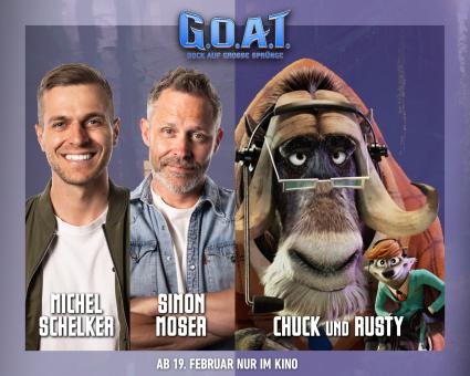 Synchron-Announcement "CHUCK & RUSTY"  © 2026 Sony Pictures Filmverleih GmbH