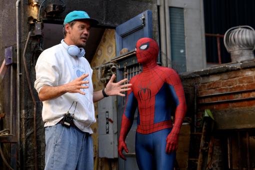 Regisseur Destin Daniel Cretton am Set von Columbia Pictures SPIDER-MAN™: BRAND NEW DAY. (Foto: Jay Maidment)  ©2026 CTMG. All Rights Reserved. MARVEL and all related character names: © & ™ 2026 MARVEL.